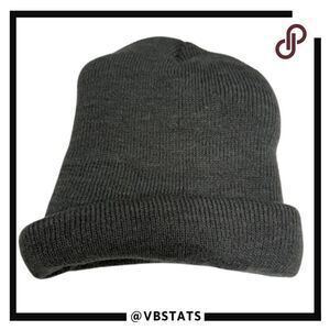 Thermosoft Men's Insulated Knit Cuffed Beanie Charcoal Gray OS